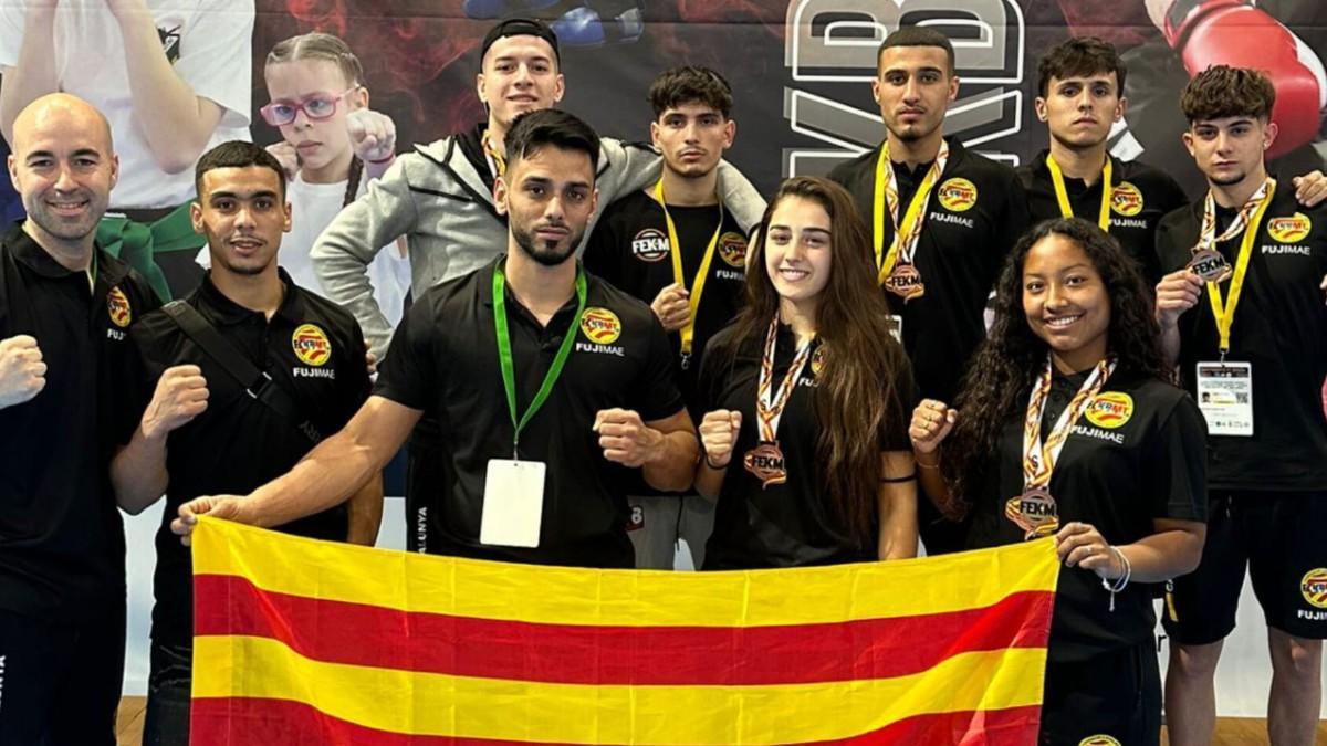 Combinat català als campionats d'Espanya de KickBoxingSenior