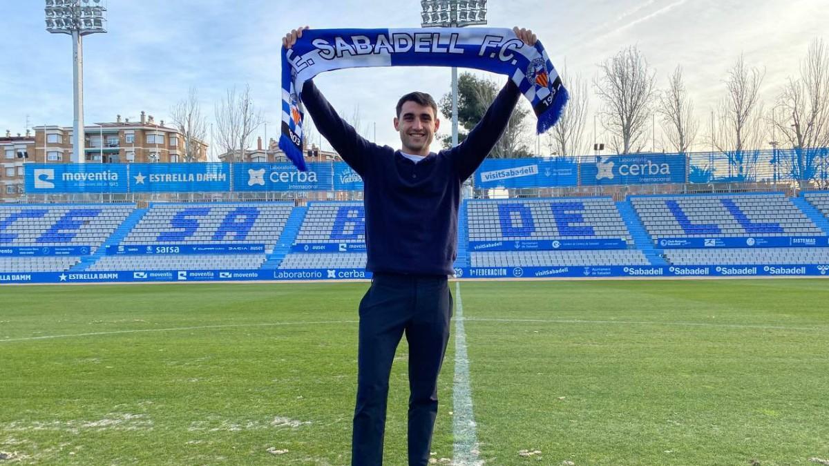 Ricard Pujol, nuevo jugador del Sabadell