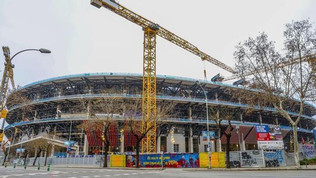 Imatge de l’exterior del Camp Nou. | VALENTÍ ENRICH