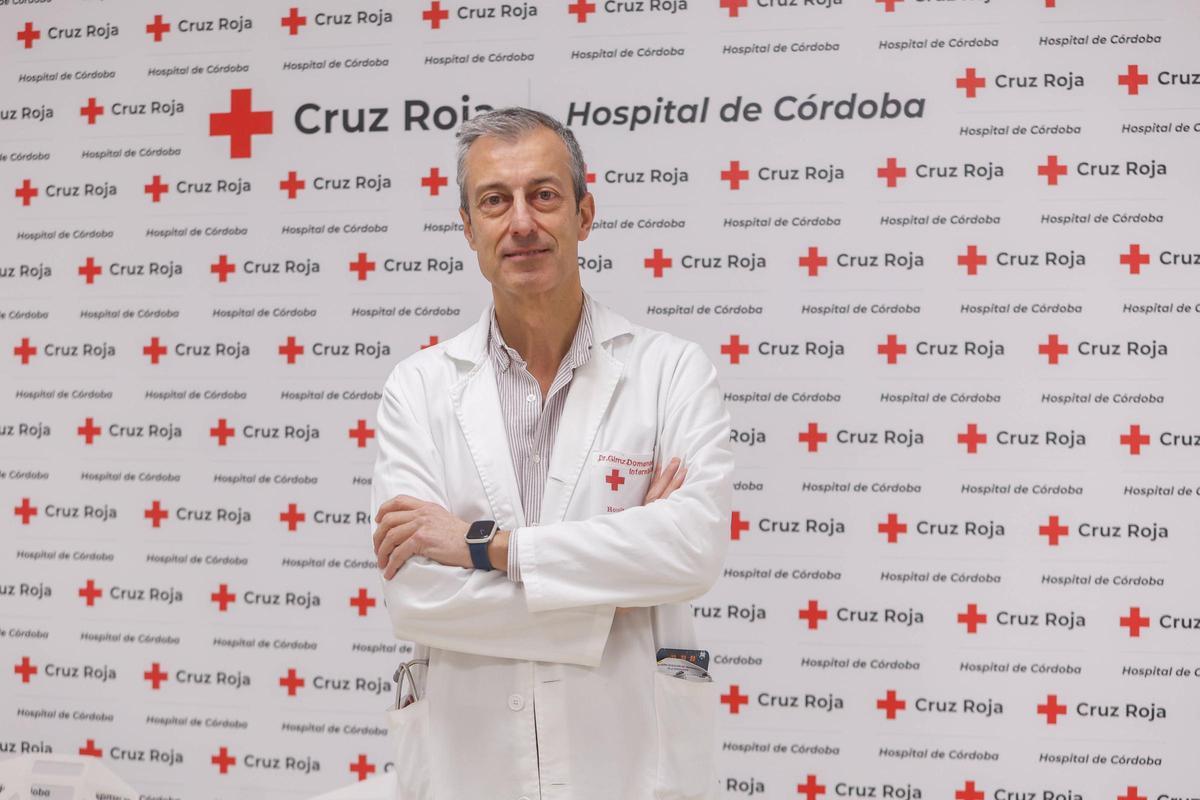 Rafael Giménez, nuevo director médico del hospital Cruz roja de Córdoba.
