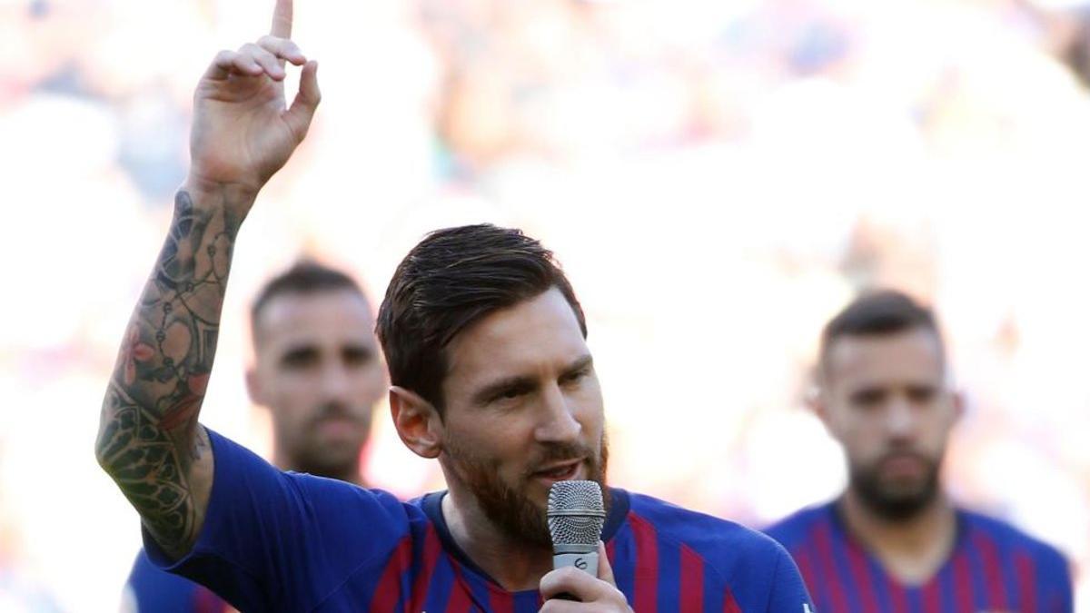 Messi: &quot;Que nadie dude que este año volveremos a pelear por todo, confío en este equipo&quot; (ES)