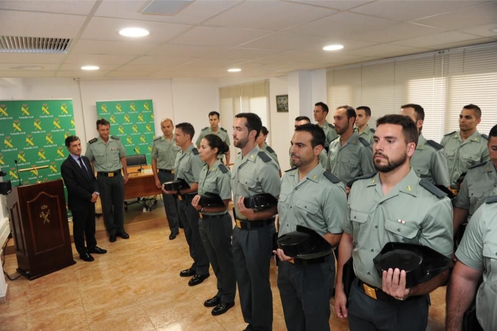 Nuevos guardias civiles de la Región de Murcia