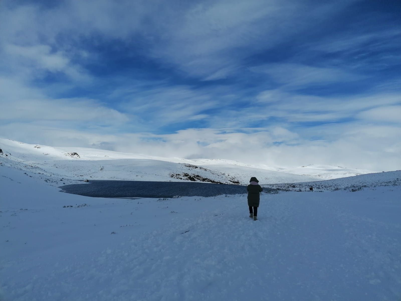 GALERÍA | Último sábado para disfrutar la nieve en la Laguna de Peces