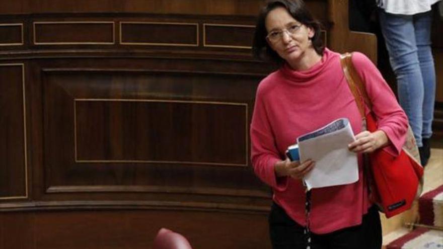 Bescansa dejará su acta de diputada en el primer trimestre de 2019