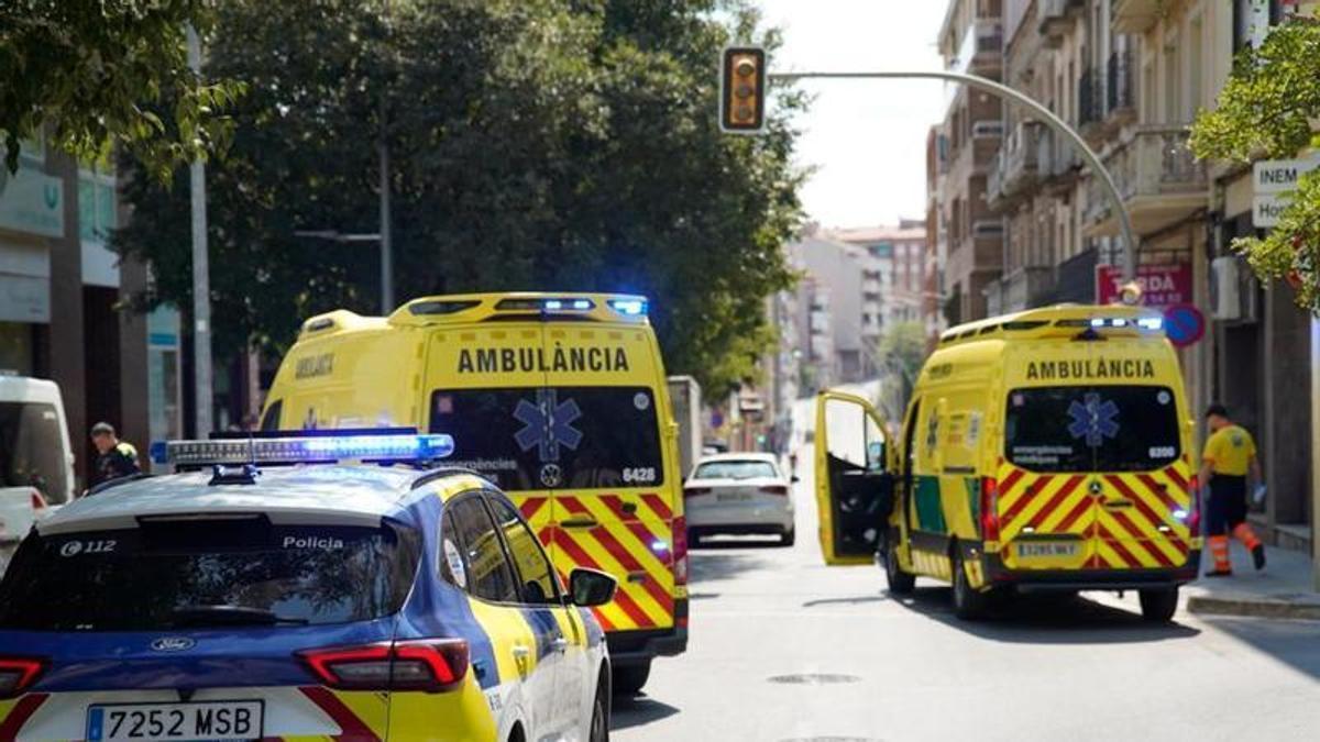 L'atropellament ha mobilitzat patrulles dels Mossos d'Esquadra i del SEM
