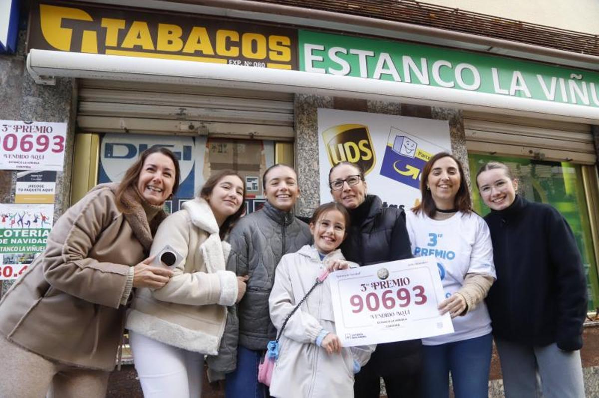 El tercer premio del Sorteo Extraordinario de Navidad, en imágenes