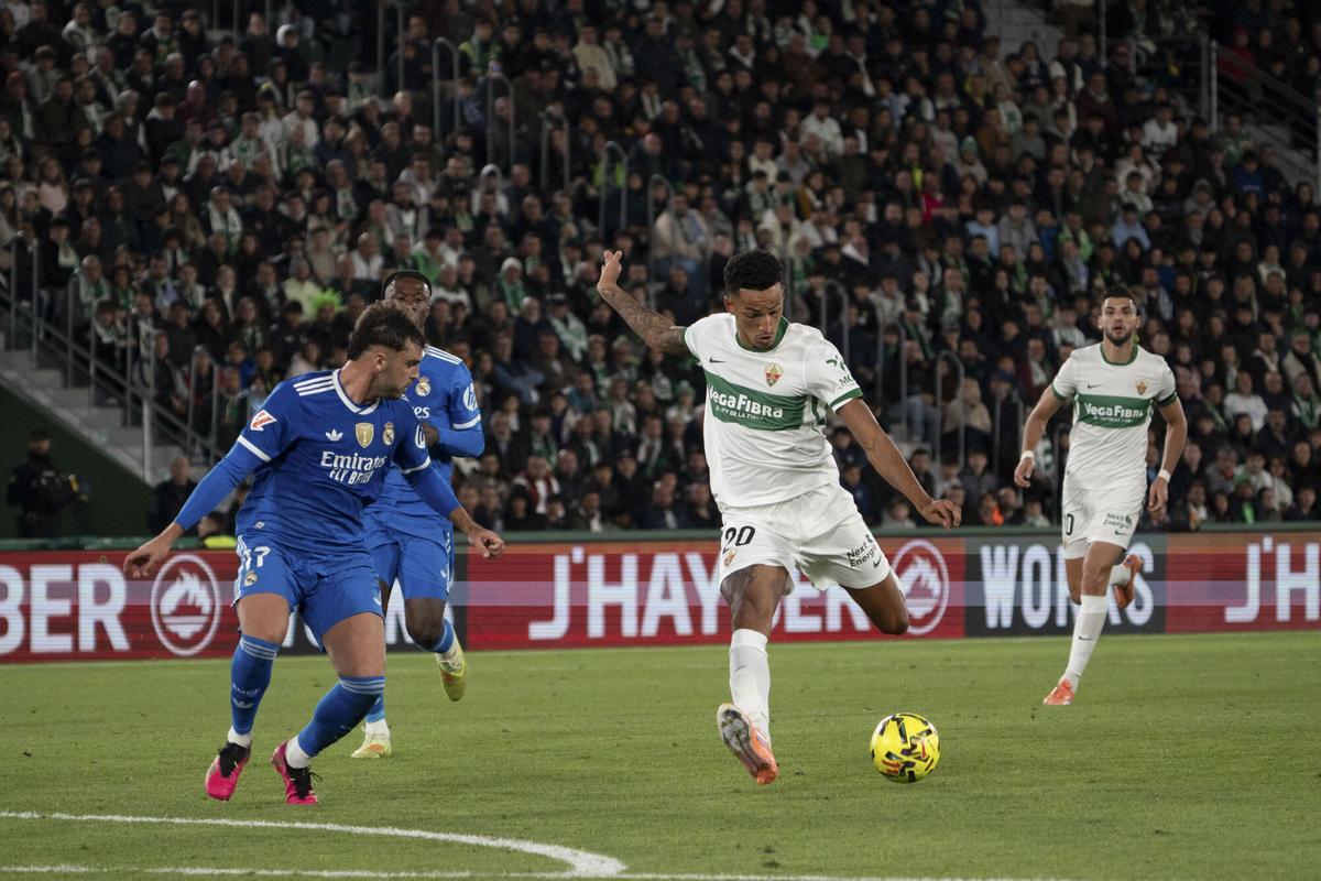 Elche - Real Madrid de la primera vuelta.