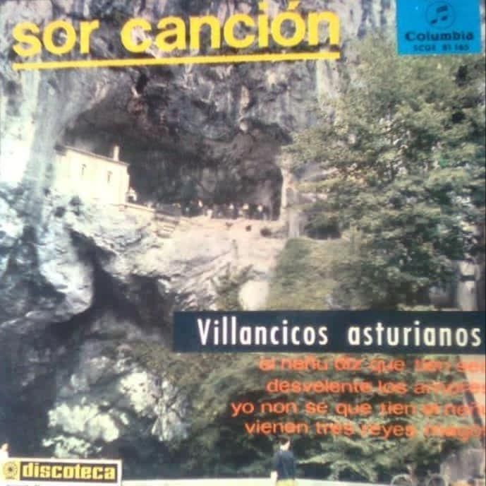 Uno de los discos de Sor Canción.