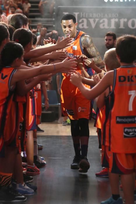 Así fue la presentación del Valencia Basket