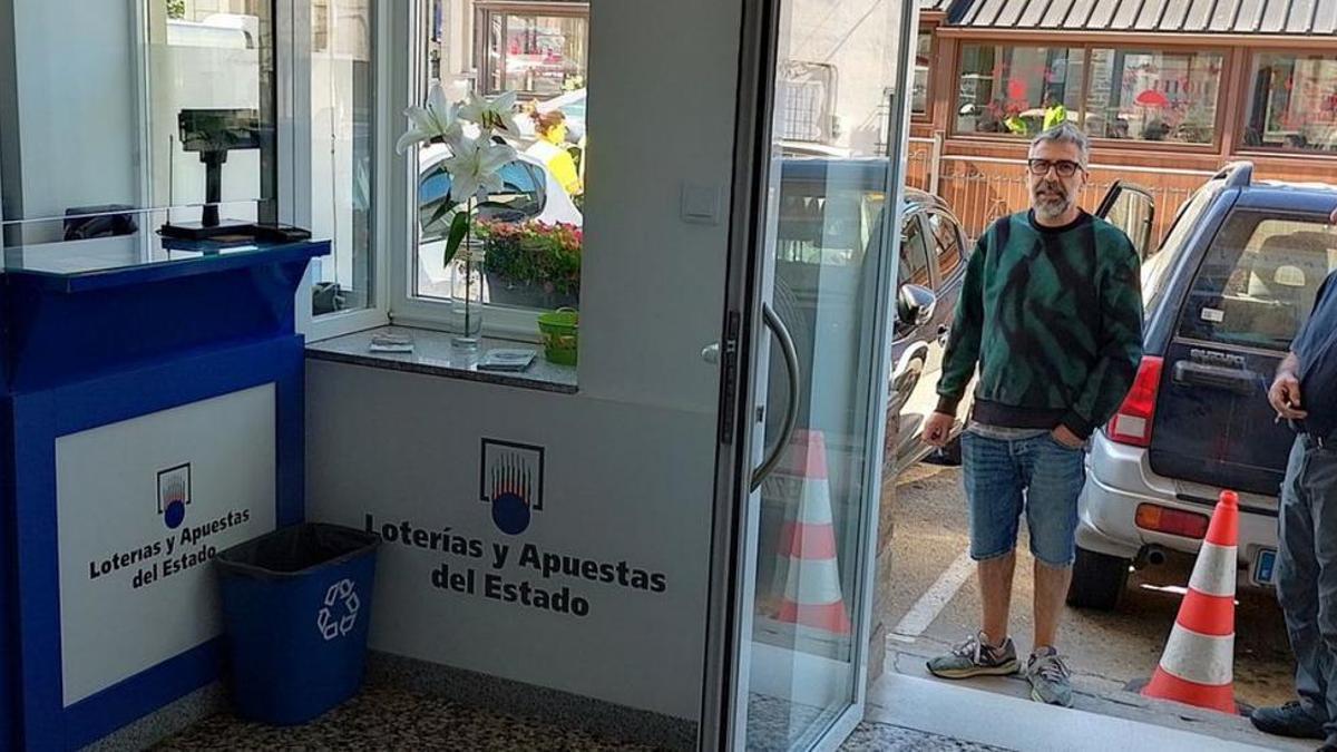 Establecimiento de loterías y apuestas en Puebla de Sanabria, paralizado el lunes.