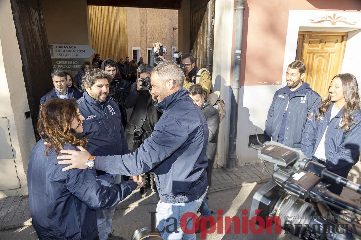 Así ha sido la visita de Isabel Díaz Ayuso a Caravaca de la Cruz