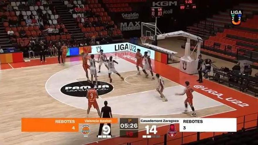 Así juega Tomas Talcis, una de las joyas de la cantera del Valencia Basket