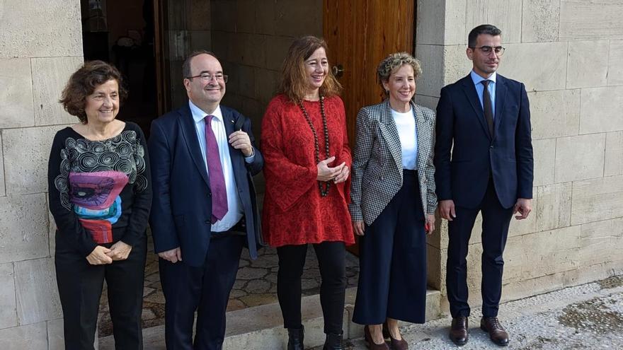 En el Consolat se le explicó al ministro Iceta la inversiones en deporte en Balears