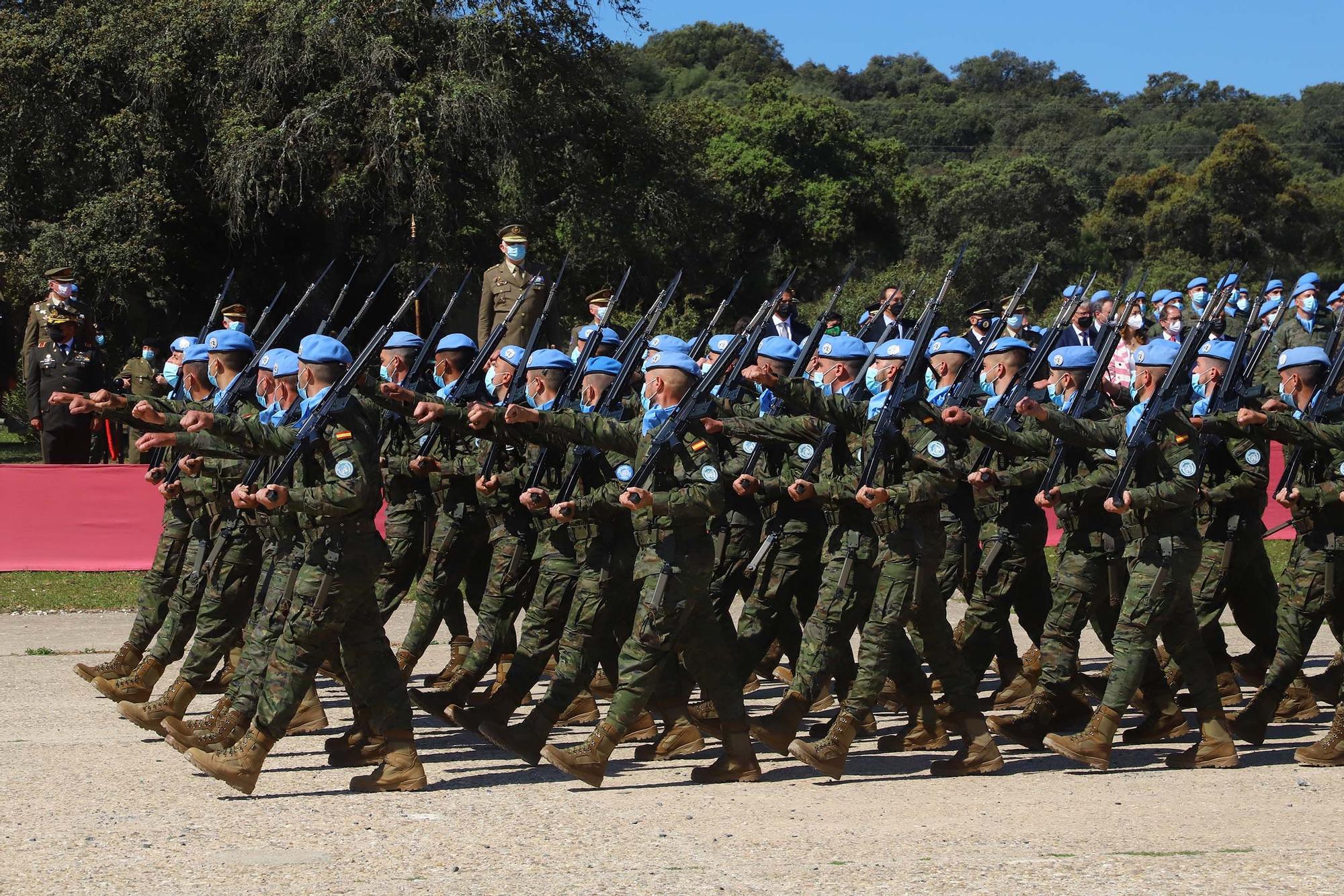 Despedida de la BRI X al contingente del Líbano