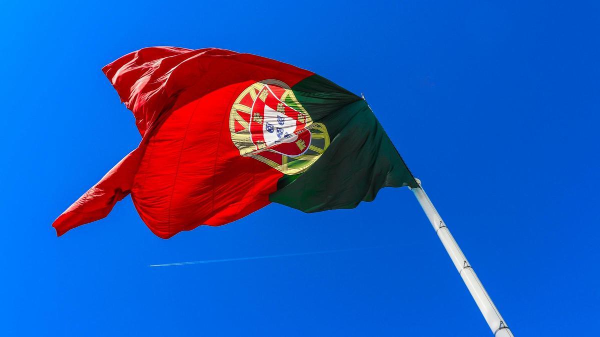 Bandera de Portugal.