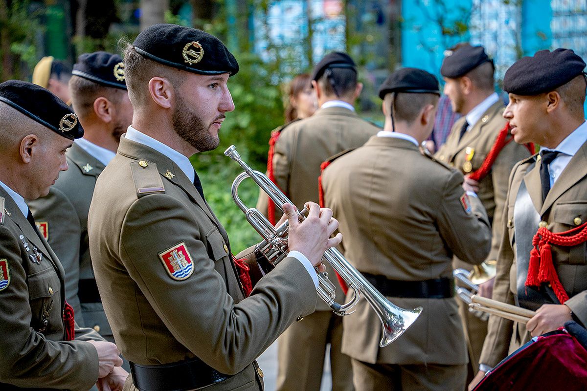 La Brigada Guzmán el Bueno X, participa en el Desfile del Día de las Fuerzas Armadas