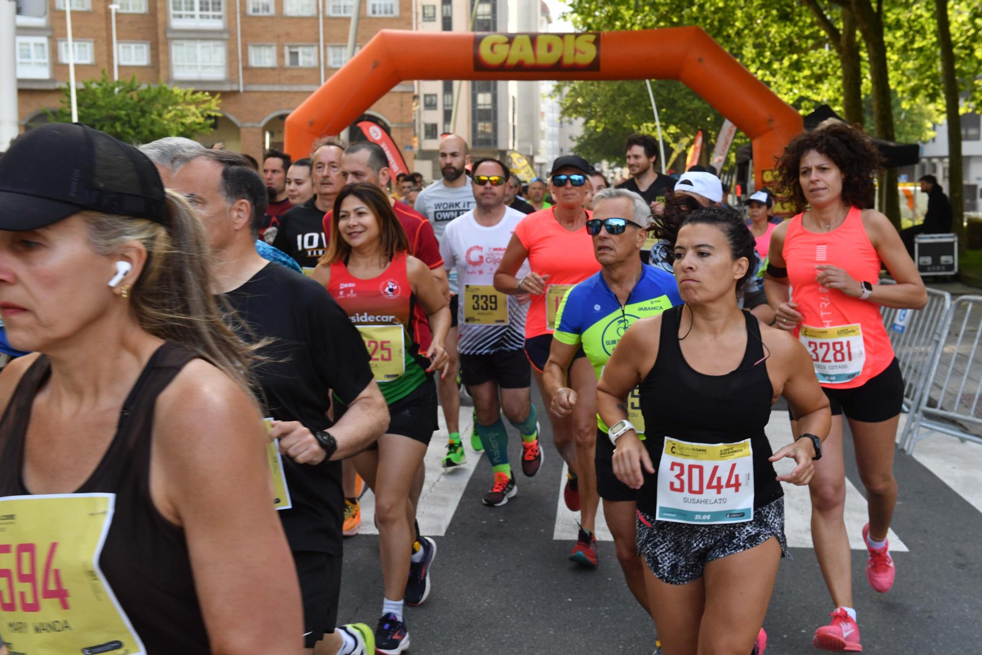 Carrera de Os Rosales del circuito Coruña Corre