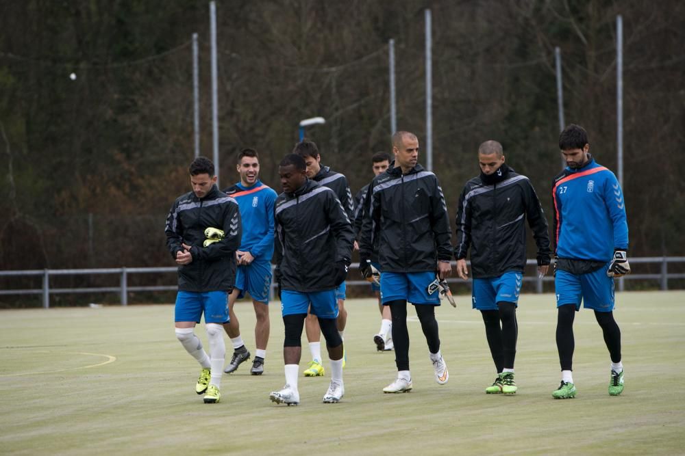 Entrenamiento del Real Oviedo