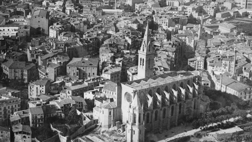 Memòria.cat mostra 24 fotos aèries de la Manresa del 1929