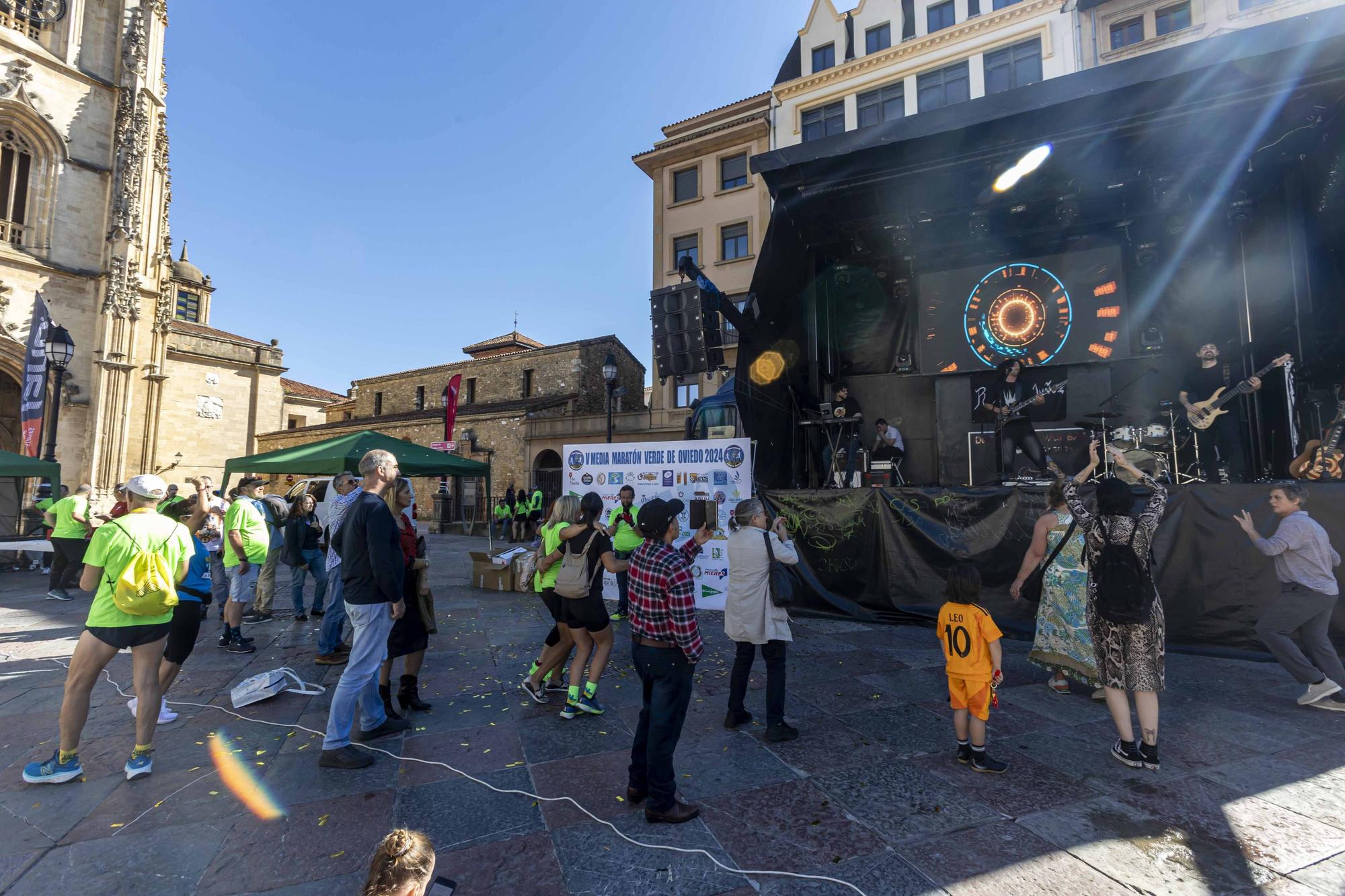 EN IMÁGENES: V Media Maratón Verde en Oviedo