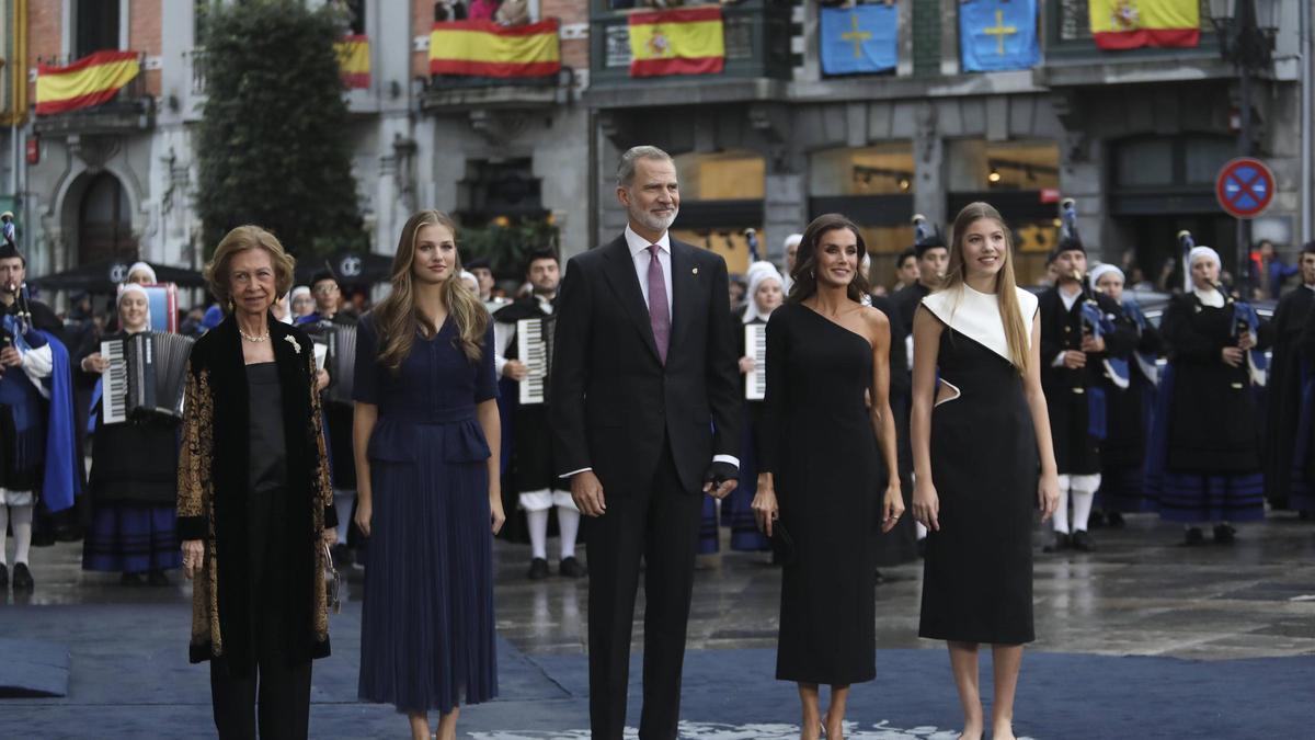 EN IMÁGENES: Así fue la alfombra azul de los Premios Princesa de Asturias 2023