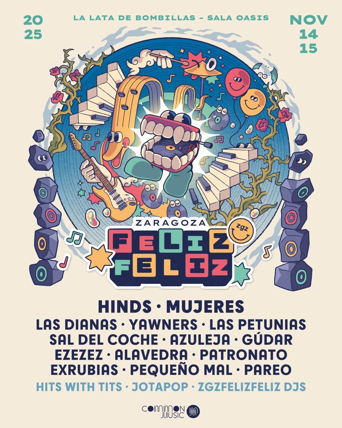 El cartel de la cita festivalera de este 2025.