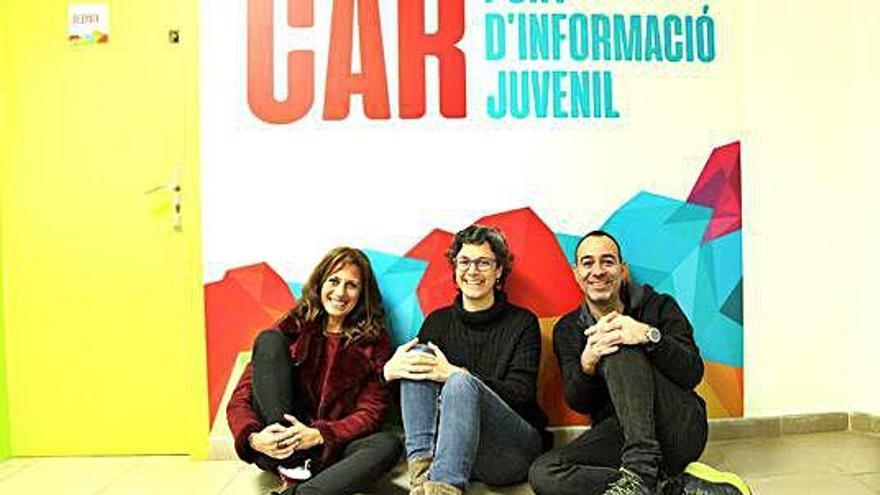 La Verònica Medina, l&#039;Anna Amer i en Jordi Abadal aposten pel CAR.