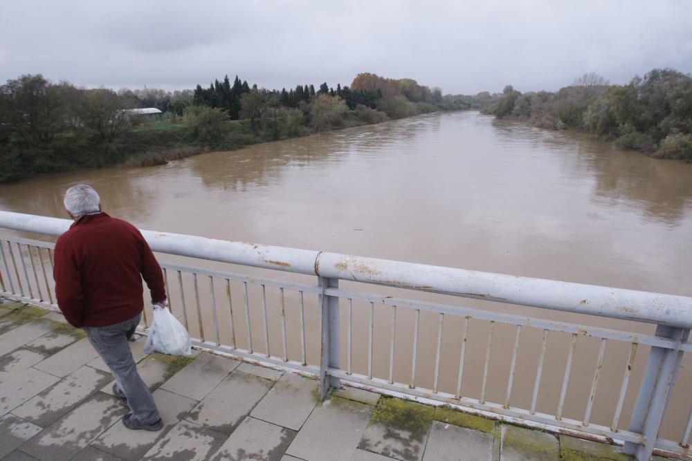 Pluges a Girona.