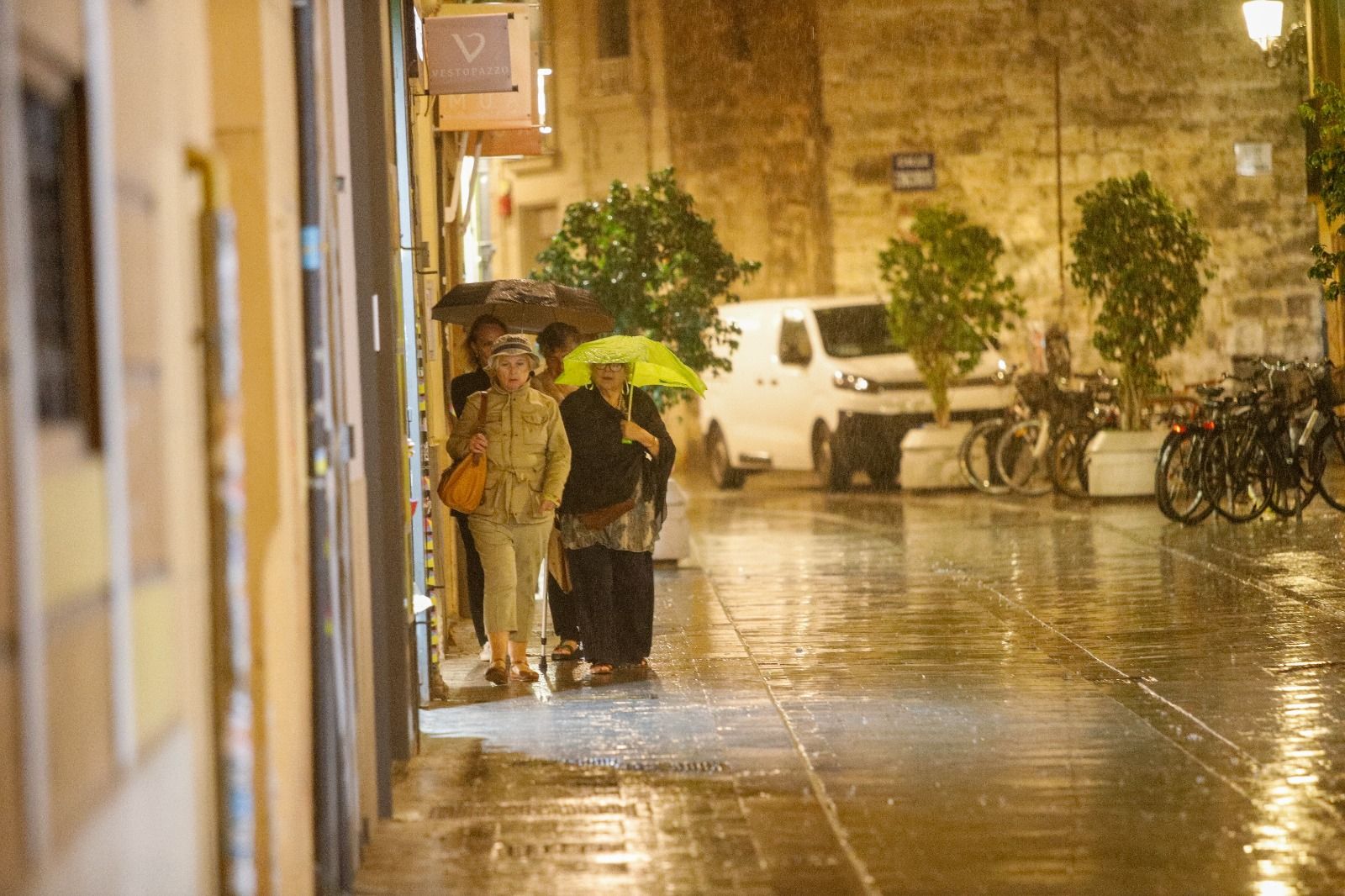 Lluvias en València