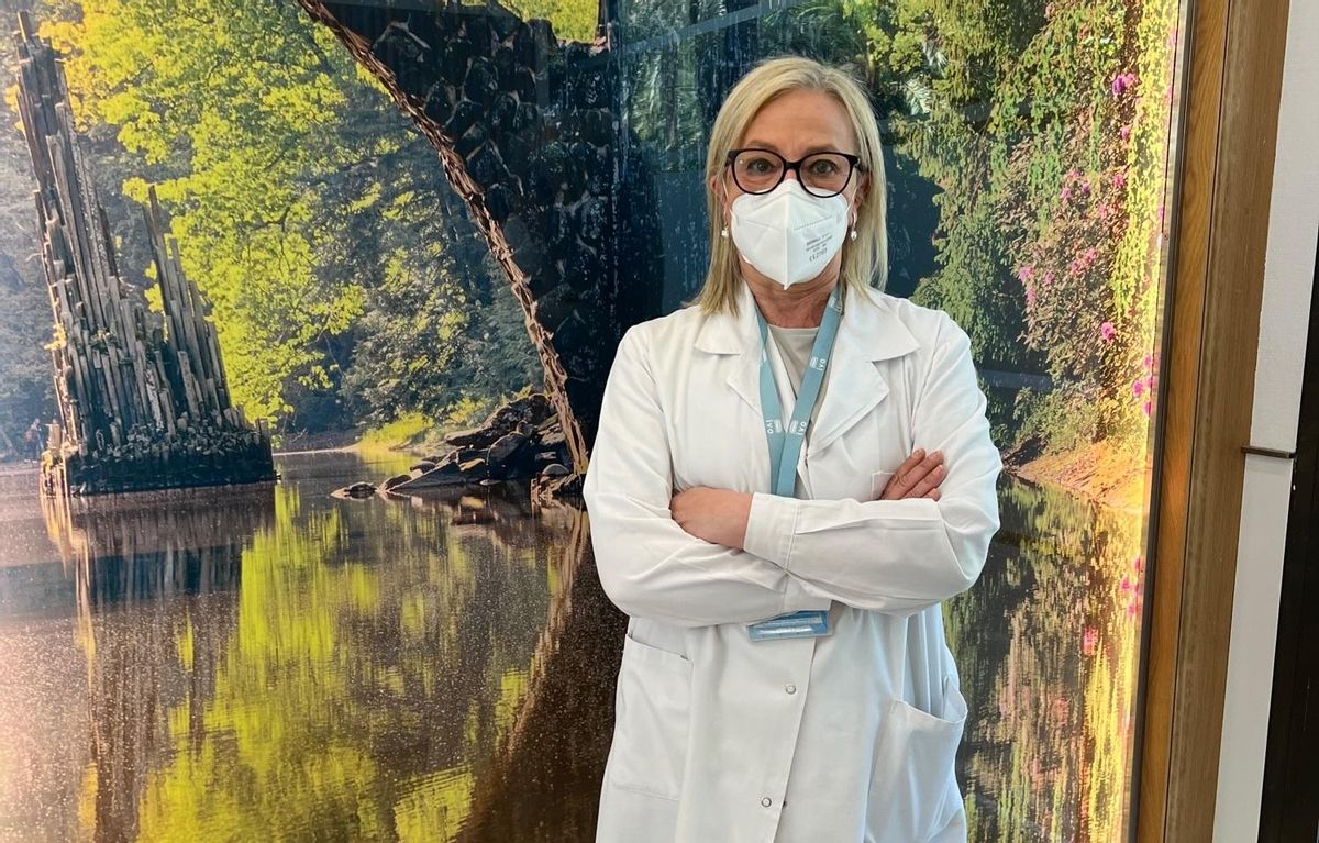 Adela Lliso, jefa de la unidad de enfermería del centro.