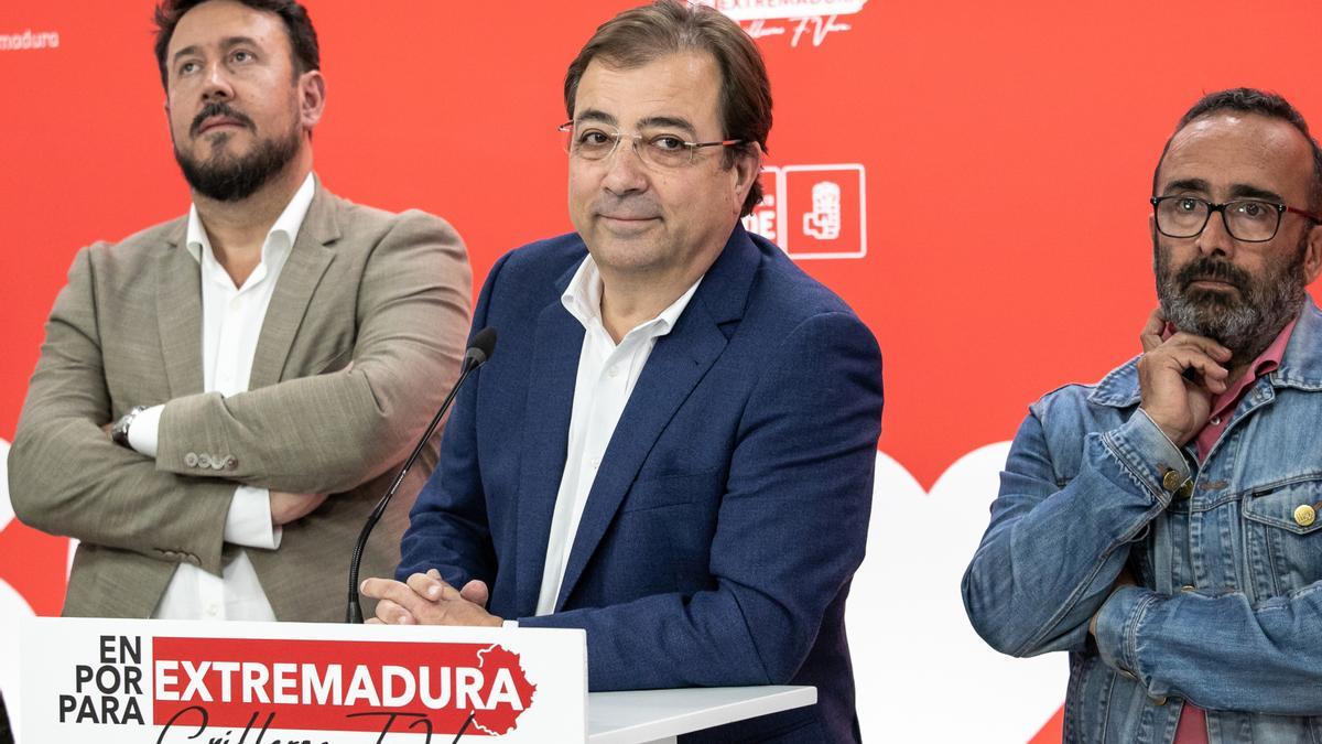El expresidente de la Junta de Extremadura y candidato a la vicepresidencia del Senado, Guillermo Fernández Vara.