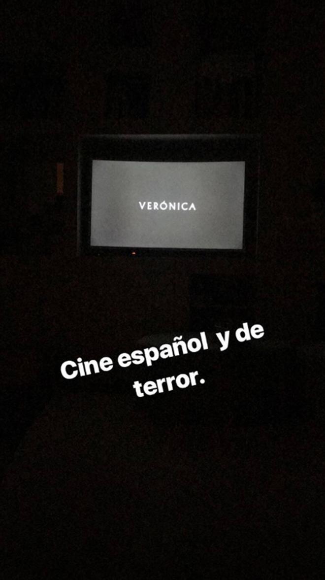 Sara Carbonero ve la película Verónica