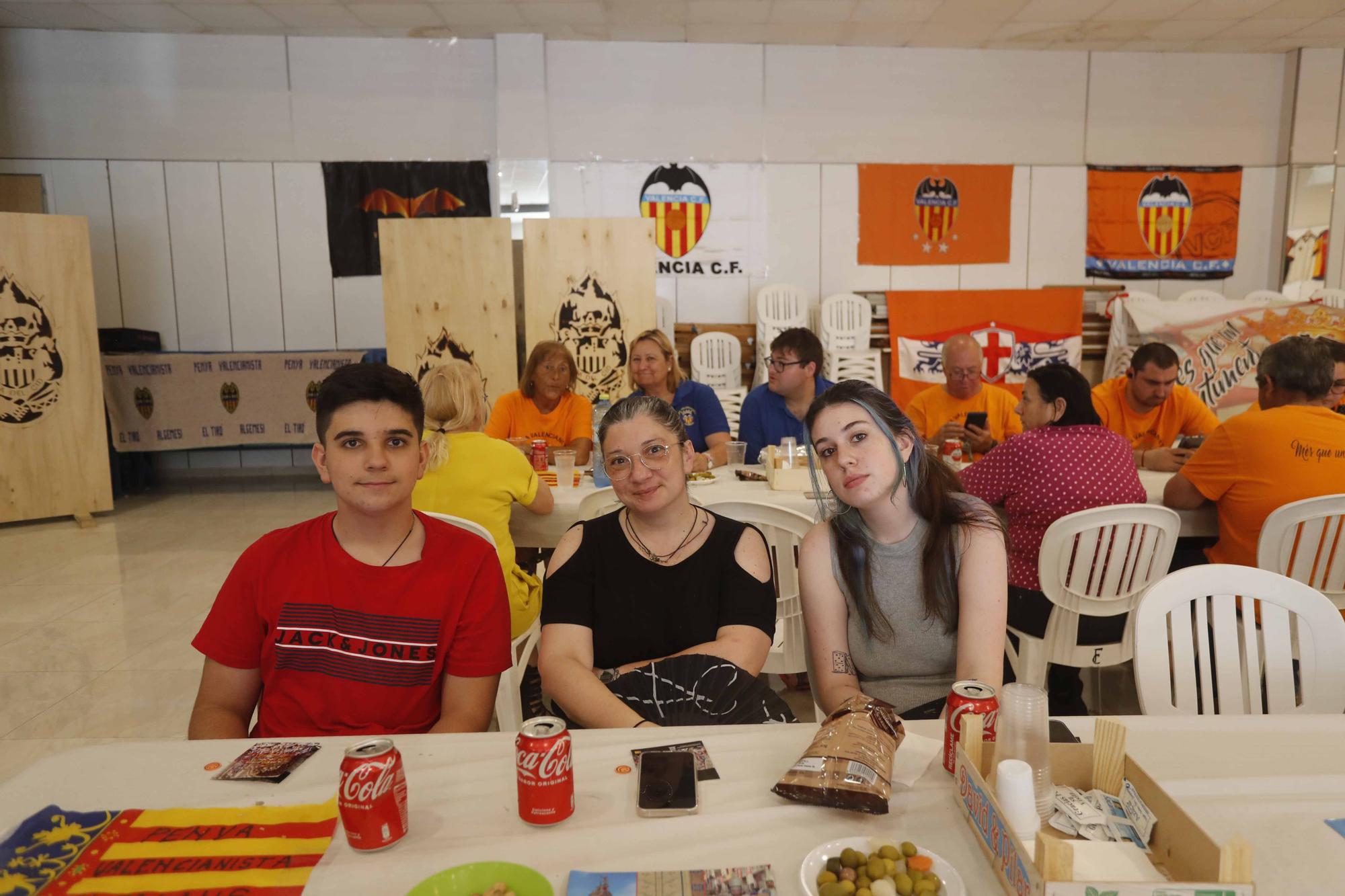 Así fue la fiesta del sector ocho de las peñas valencianistas en Algemesí