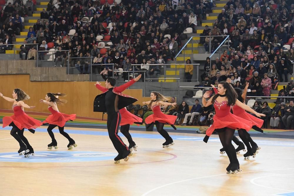 Festival de patinaje a beneficio de Fegerenc