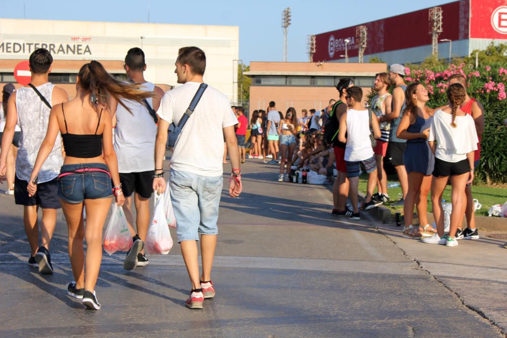 Apertura de puertas del Marenostrum Music Festival 2016