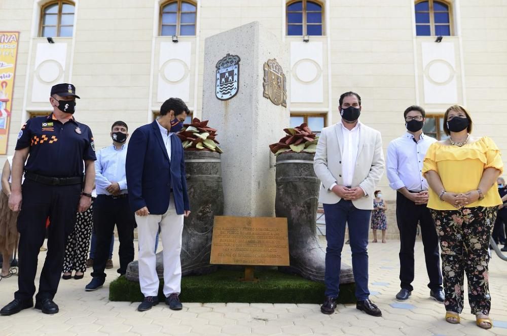 Acto de homenaje para los héroes de la DANA de 2019 en Los Alcázares