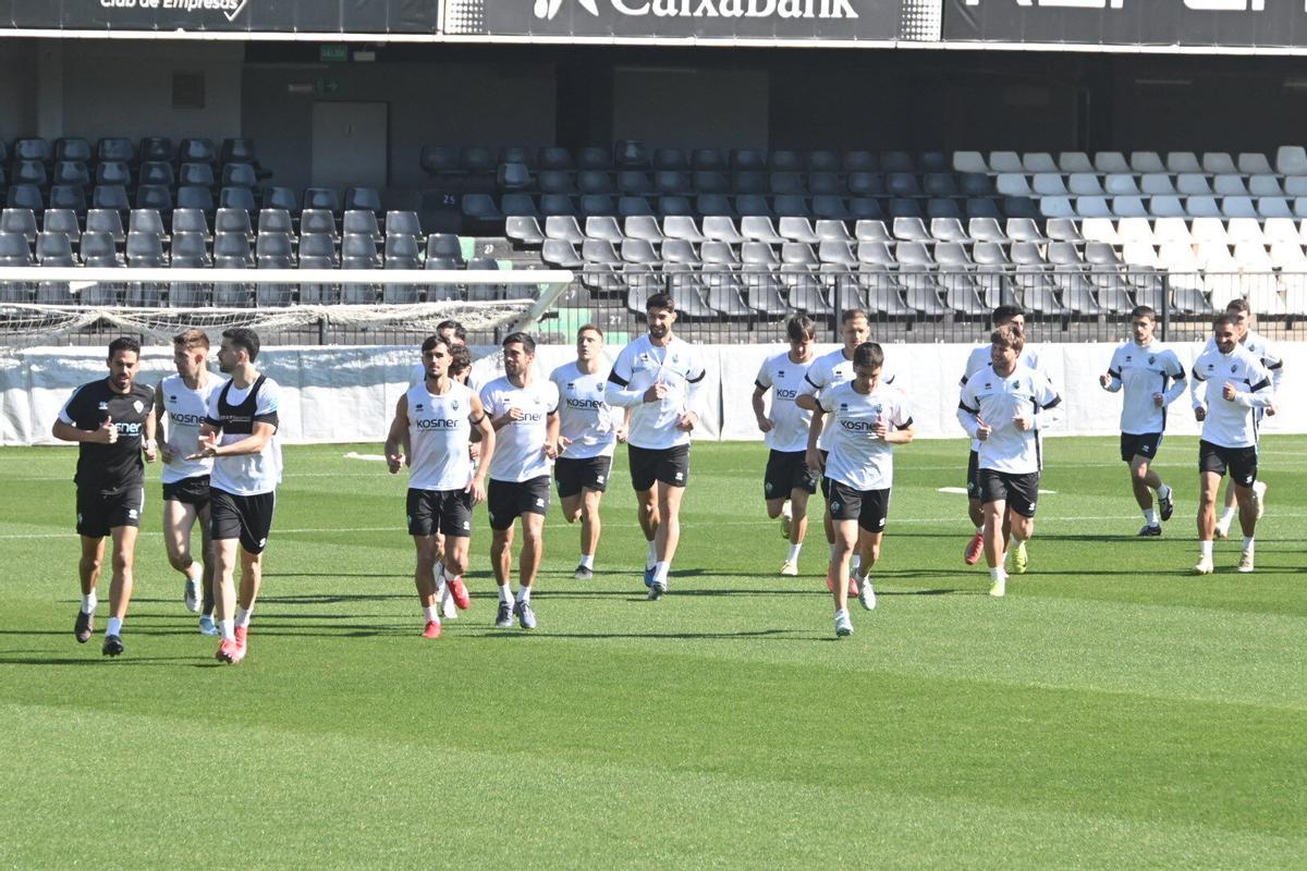 Entrenamiento del CD Castellón