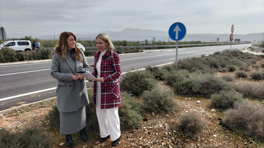 La Diputación concluye la mejora de la MA-5406 de acceso al Puerto Seco de Antequera