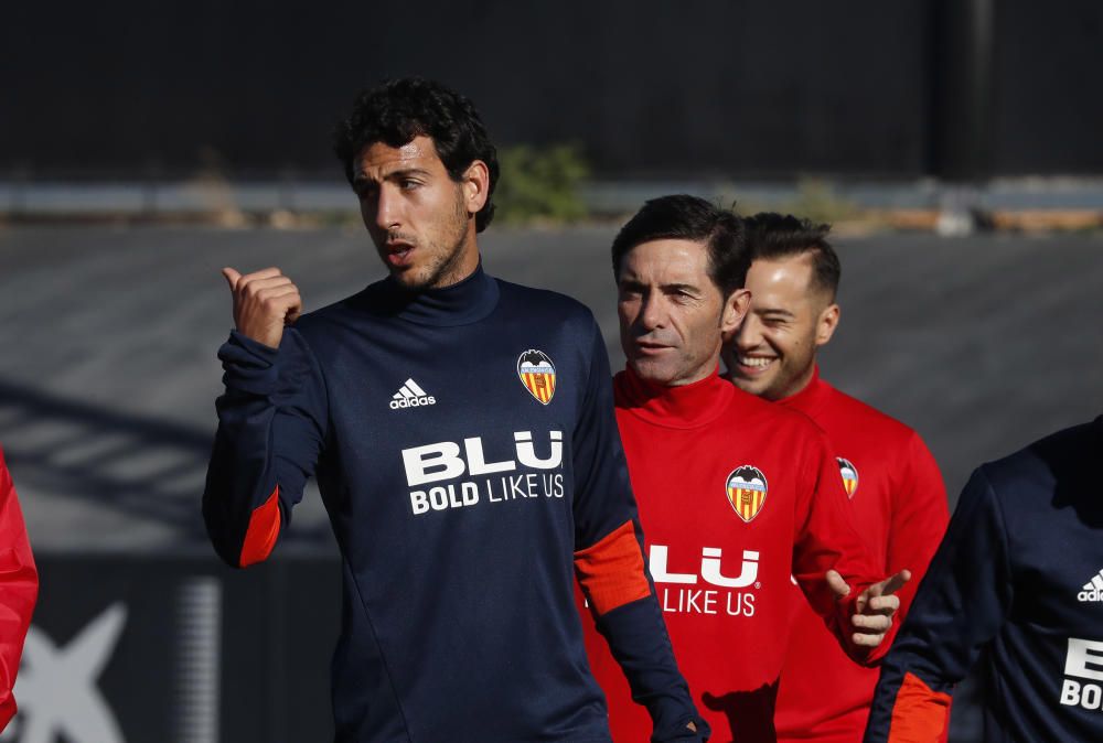 Así ha sido el último entrenamiento de esta semana del Valencia CF