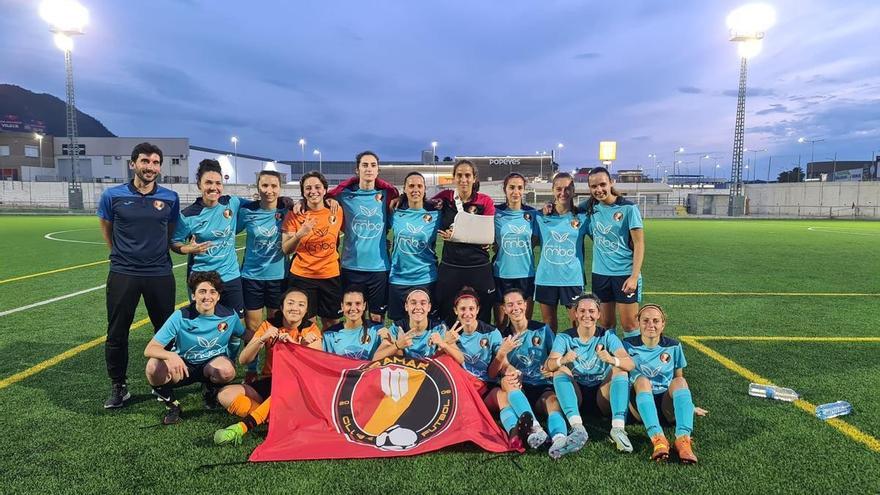 El fútbol femenino, testimonial en la Safor