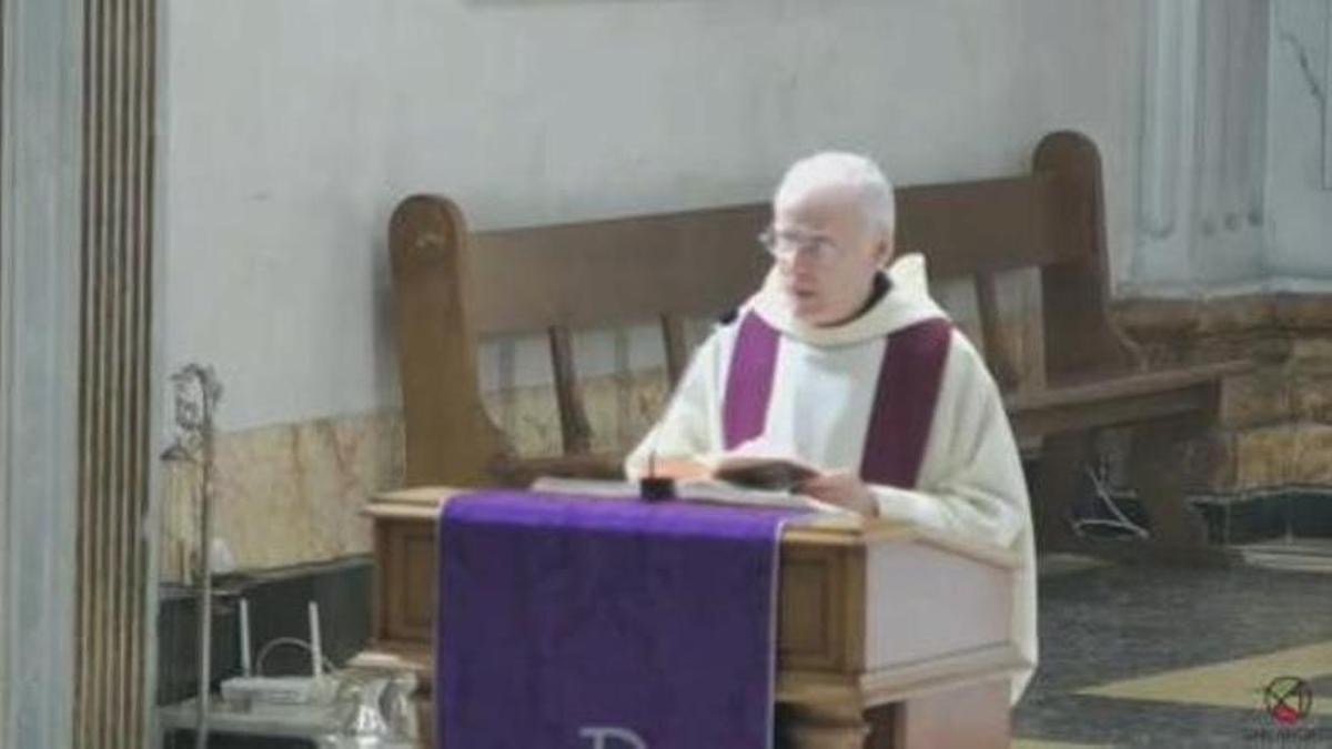 Josep Miquel Bausset, durante la homília.