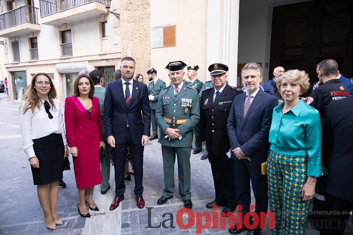 Celebración de la patrona de la Guardia Civil en Caravaca