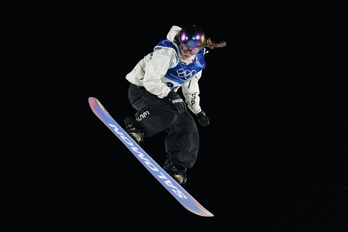 Nora Cornell, durante la ronda de clasificación