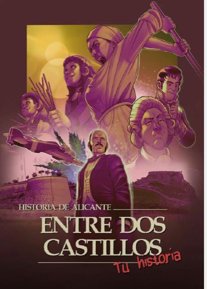 Portada del cómic que difunde Memoria de Alicante entre los institutos