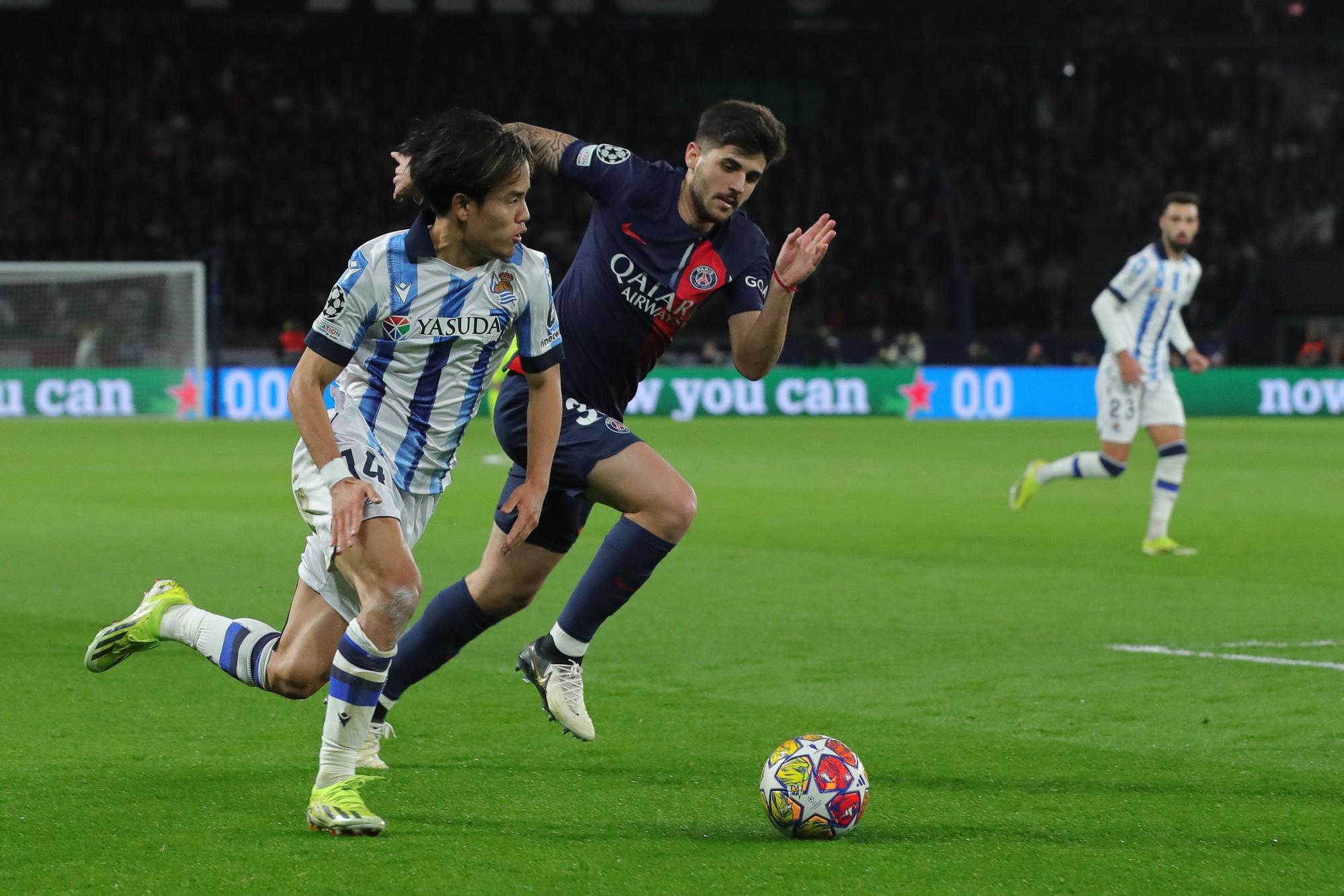 UEFA Champions League Round of 16, 1st leg - PSG vs Real Sociedad