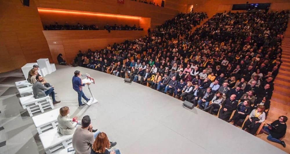 Acte central de la campanya electoral d'ERC a Girona