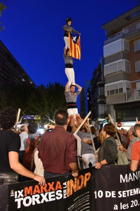 Marxa de torxes a Manresa