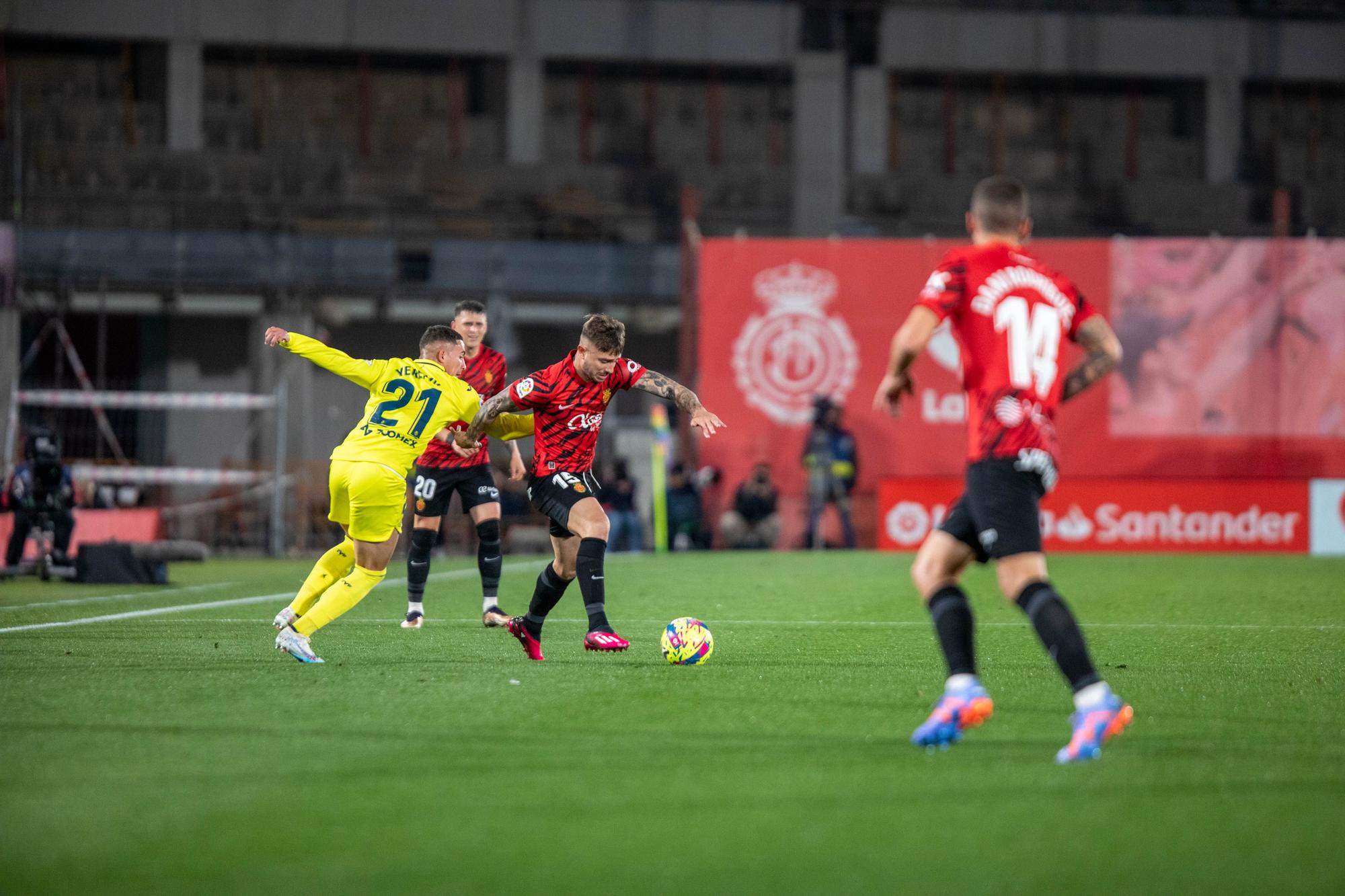 RCD Mallorca - Villarreal: las mejores imágenes del partido