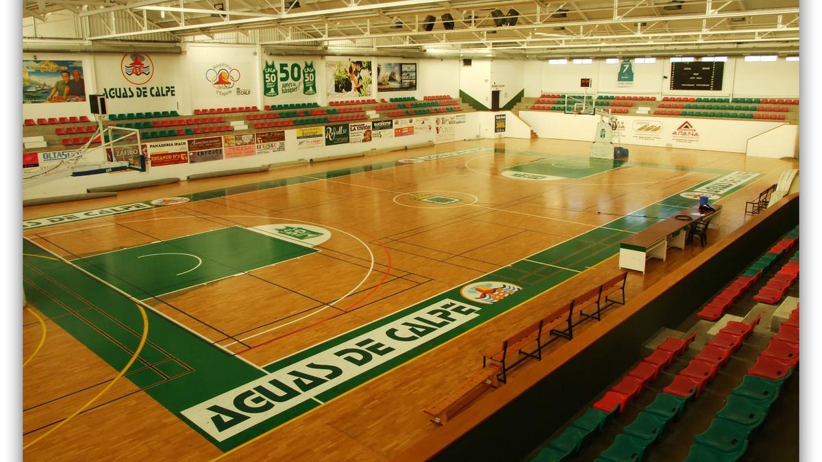 El pabellón deportivo que cede Calp para la vacunación masiva