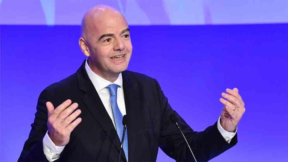 Gianni Infantino, presidente de la FIFA